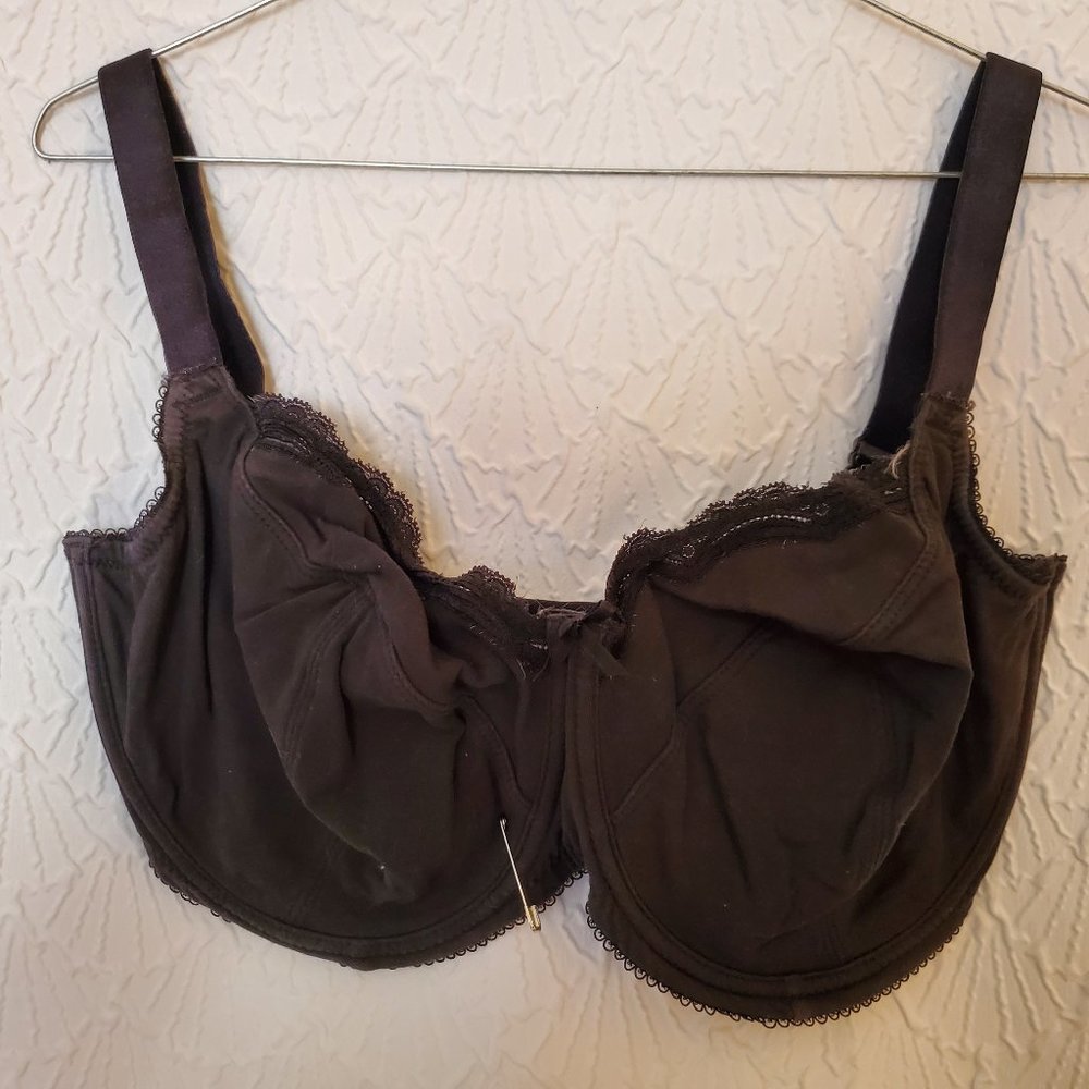 Pretty Secrets Sophie T-Shirt Bra Size (32J) Black